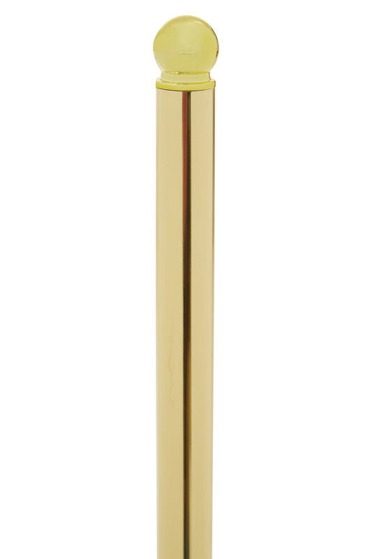 Gold Kitchen Roll Holder with Marble Base | Delphine