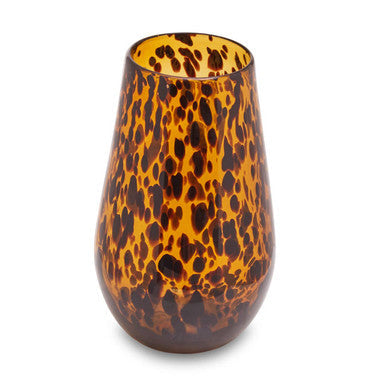 Small Tortoise Shell Effect Vase | Celia