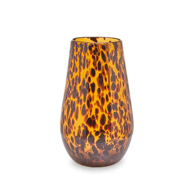 Small Tortoise Shell Effect Vase | Celia