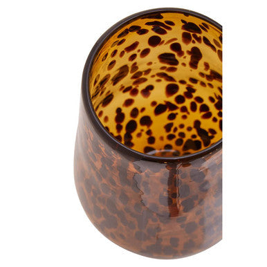 Small Tortoise Shell Effect Vase | Celia