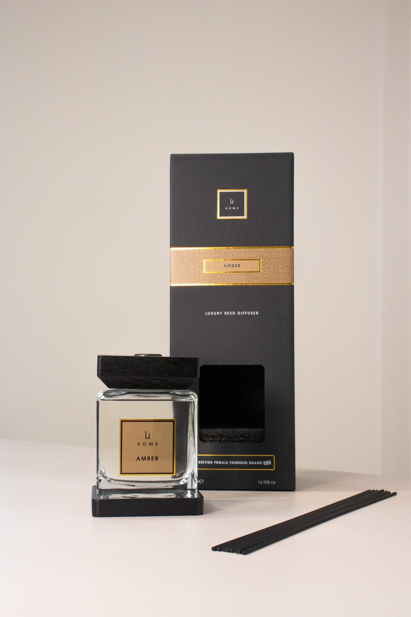 Luxury Square Diffuser - Amber